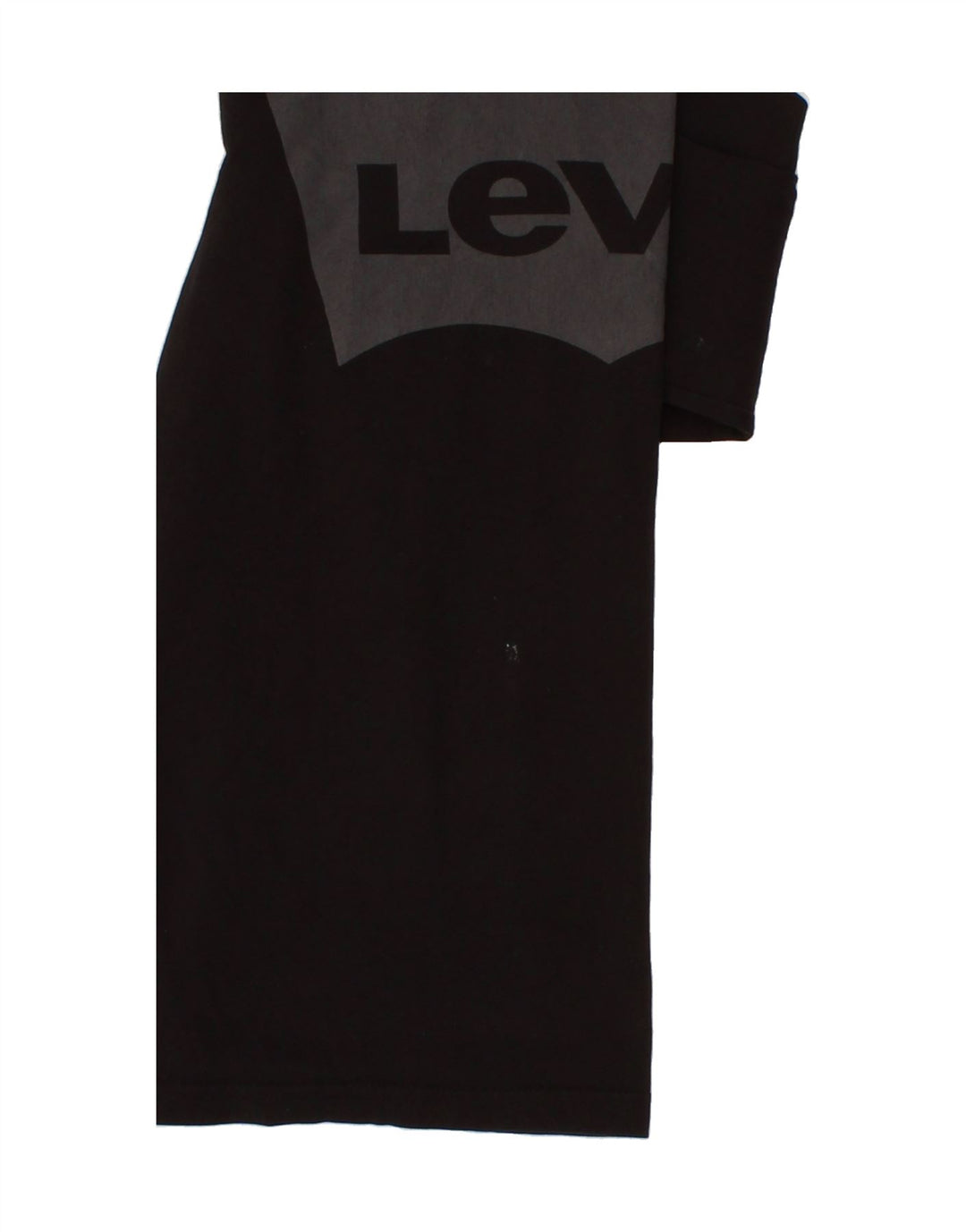 LEVI'S Boys Graphic Top Long Sleeve 13-14 Years Black Cotton Vintage Levi's and Second-Hand Levi's from Messina Hembry 