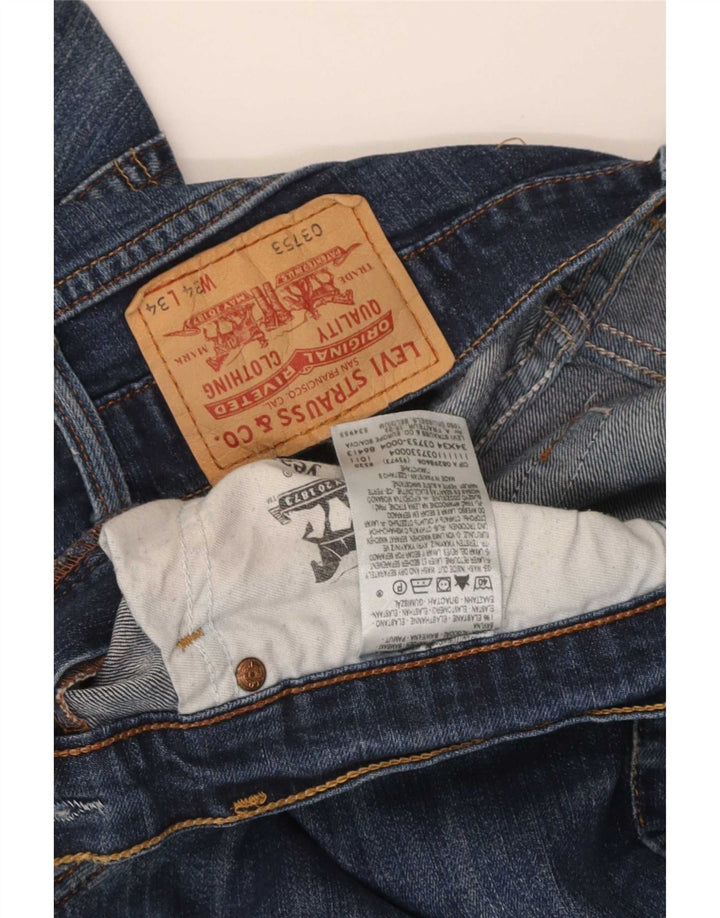 Jeans slim da donna Levi's W34 L29 cotone blu