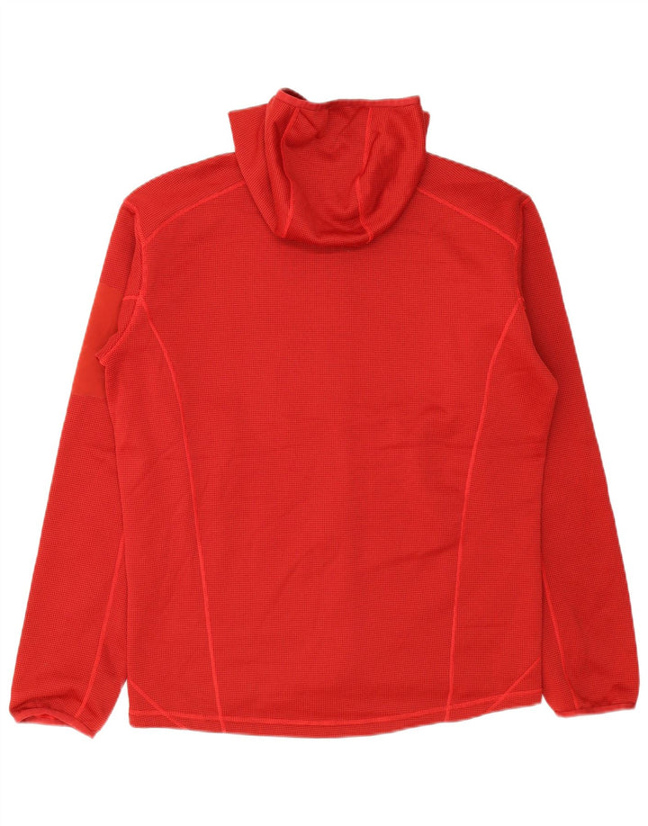 Giacca da tuta da uomo con cappuccio Berghaus grande rossa maculata