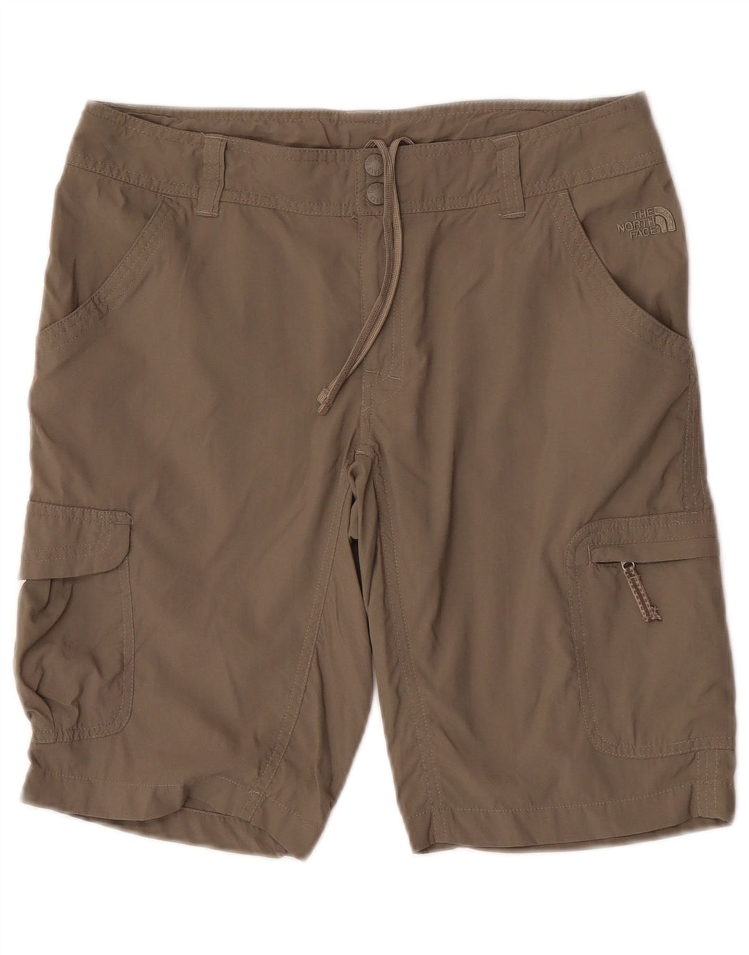 Pantaloncini cargo da donna The North Face US 8 Medium W30 Nylon grigio