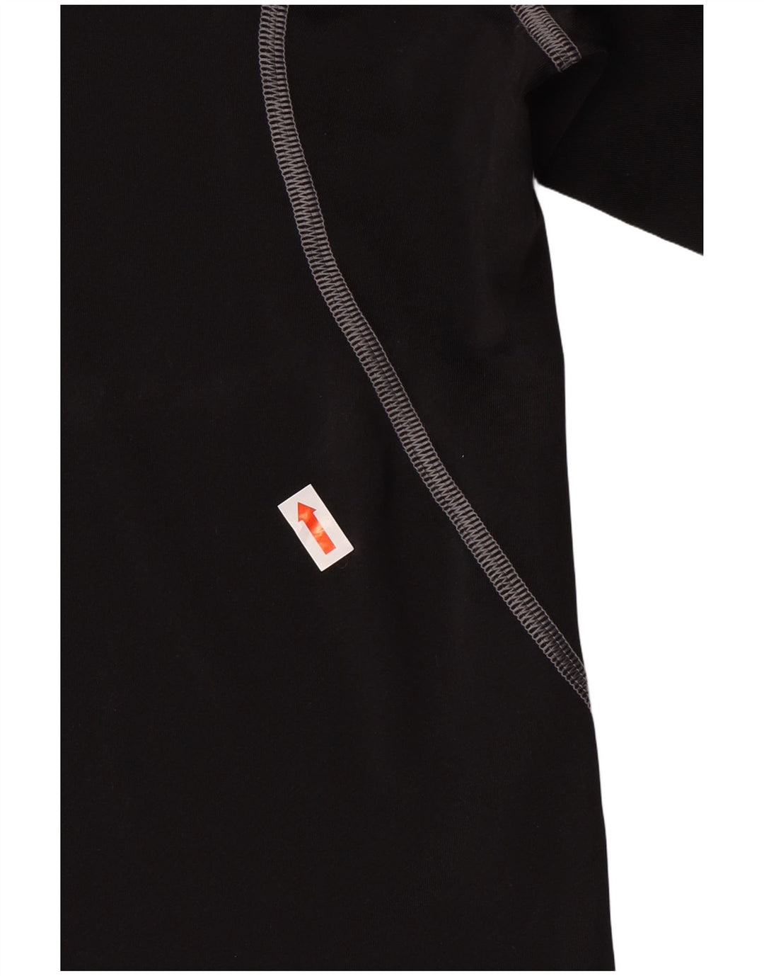 NIKE Womens Dri Fit Top Long Sleeve UK 14 Large Black Polyester