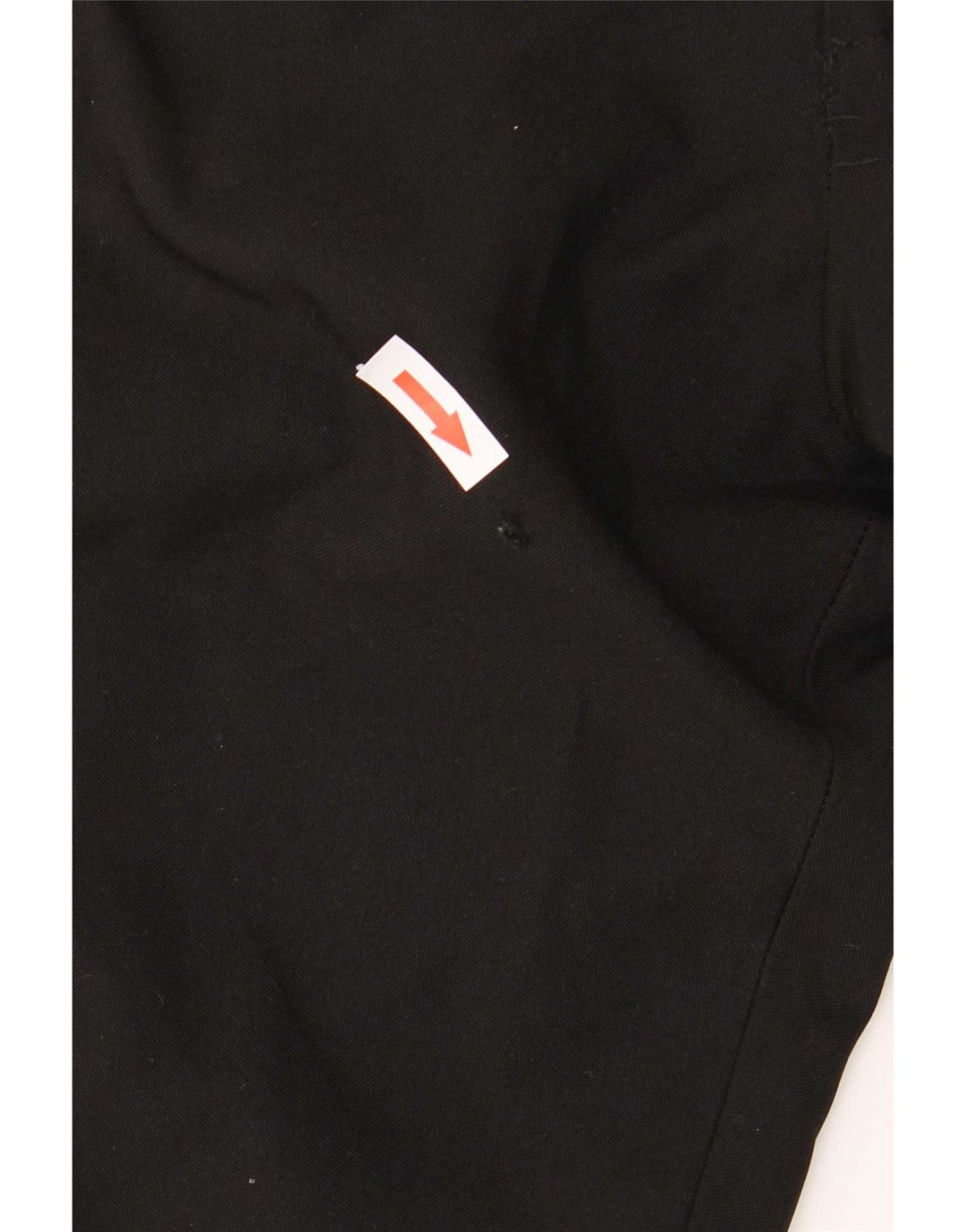 Pantaloni da abito dritti da uomo Marks & Spencer W40 L29 poliestere nero
