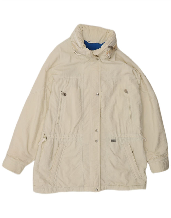 Giacca a vento da donna Schoffel IT 42 medio bianco sporco in poliammide