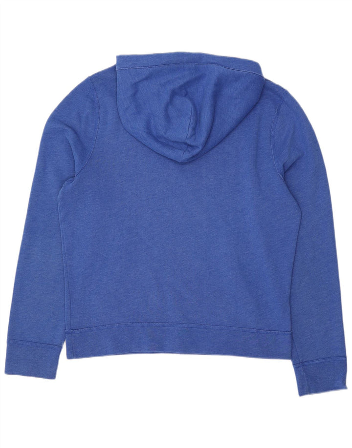 Felpa con cappuccio da uomo HOLLISTER XL in cotone blu