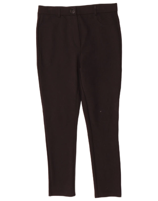 Pantaloni skinny casual da donna Zara XL W36 L28 viscosa nera