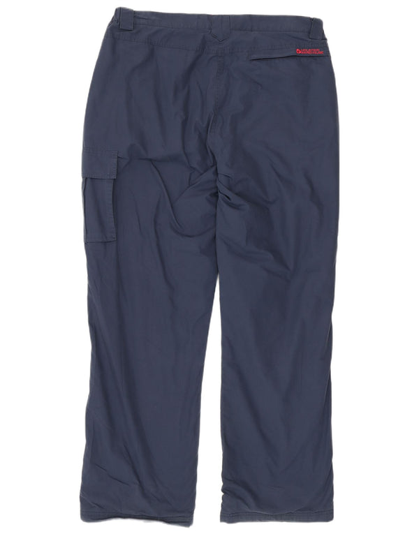 Pantaloni cargo da donna Mountain Warehouse UK 14 Large W32 L30 Blu navy