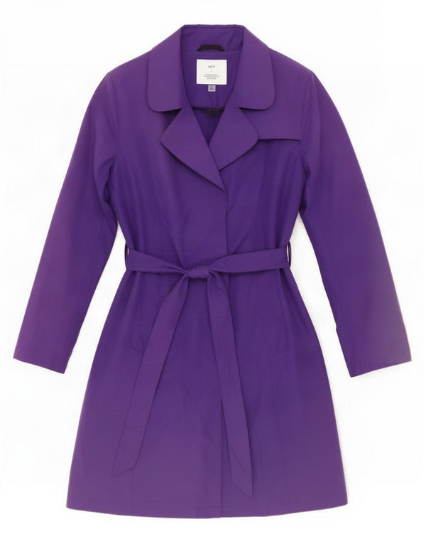 Trench da donna Marks & Spencer UK 12 Poliestere viola medio