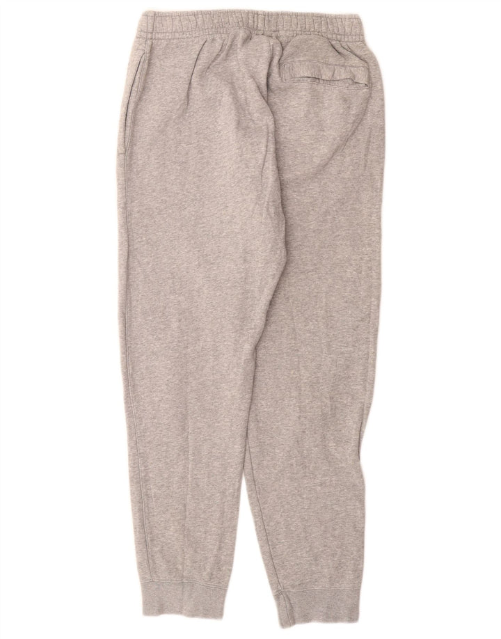 NIKE Mens Tracksuit Trousers Joggers Small Grey Flecked Cotton