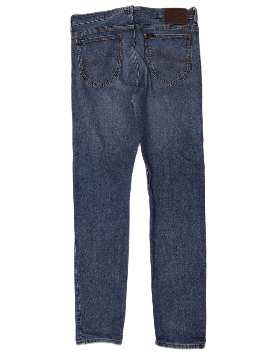 Jeans slim Lee Rider da uomo invecchiati W32 L31 cotone blu