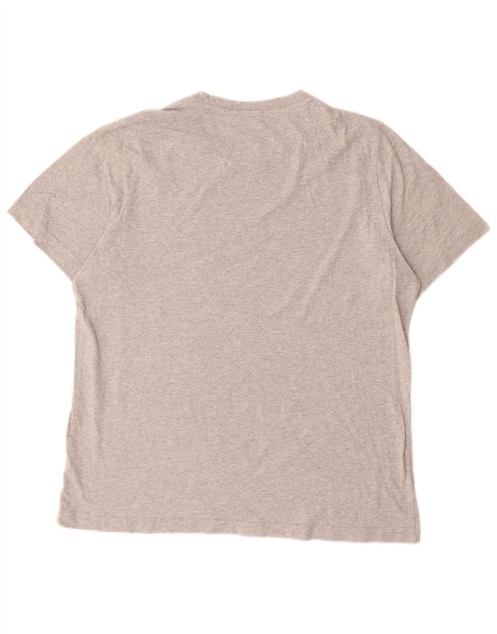 T-shirt grafica da uomo Adidas Top grigio medio