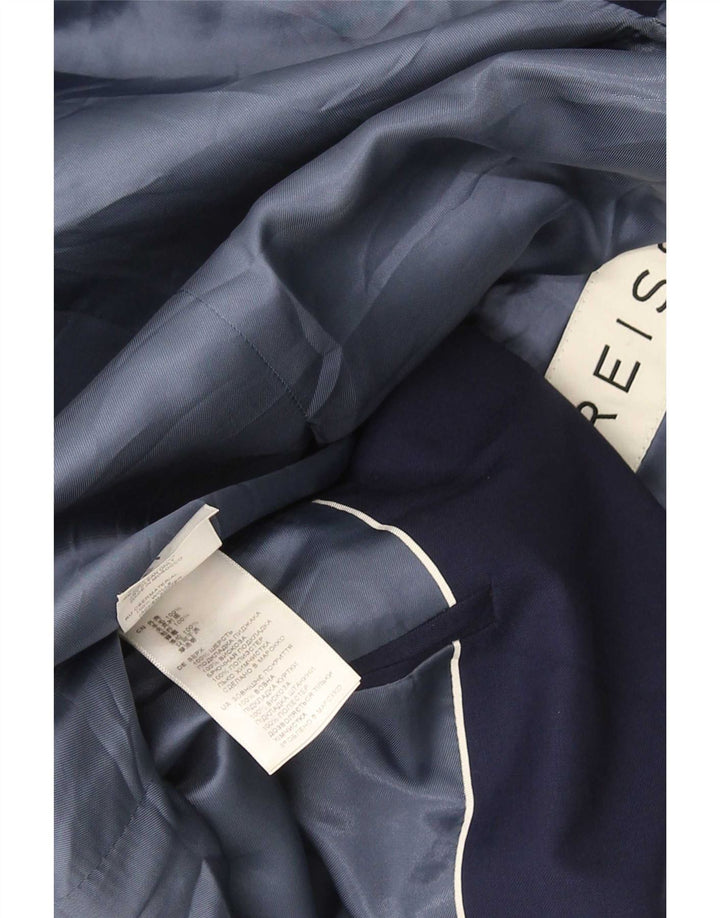 Giacca blazer da uomo a 1 bottone Reiss UK 38 media lana blu navy