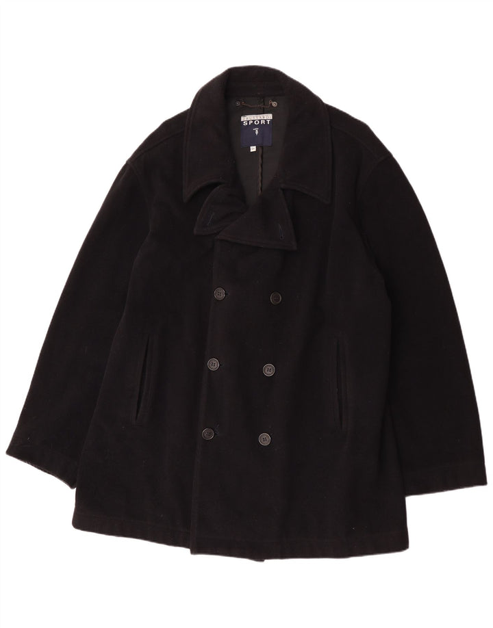 Caban Uomo Trussardi IT 54 2XL Lana Nera
