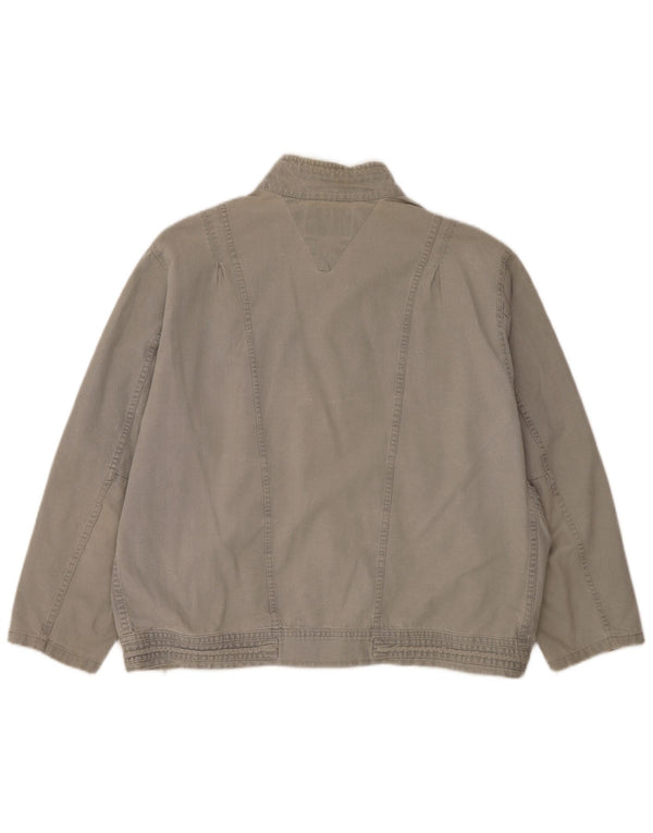 Mustang Mens Denim Jacket UK 38 Medium Grey