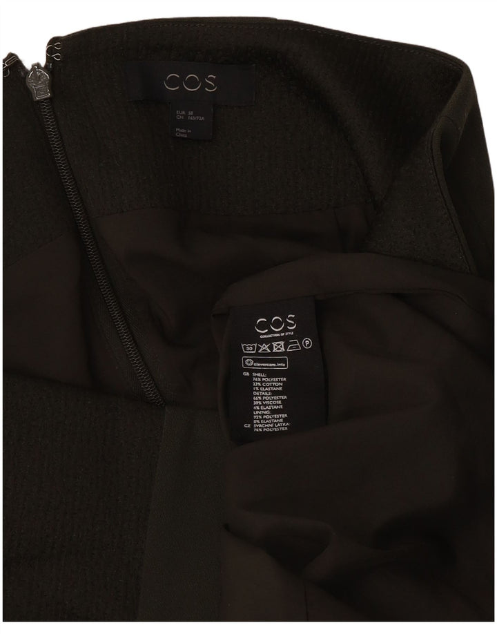 Gonna asimmetrica da donna Cos EU 38 media W30 poliestere kaki