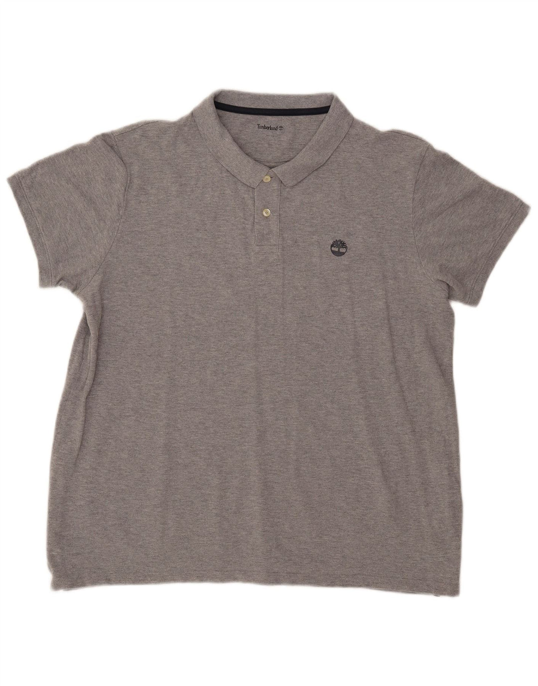 Polo da uomo Timberland XL in cotone grigio