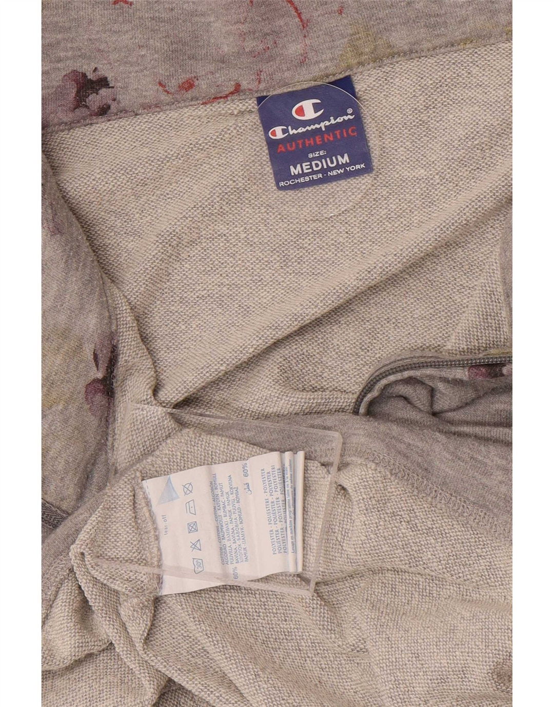 Giacca da tuta da donna Champion UK 14 Cotone floreale grigio medio