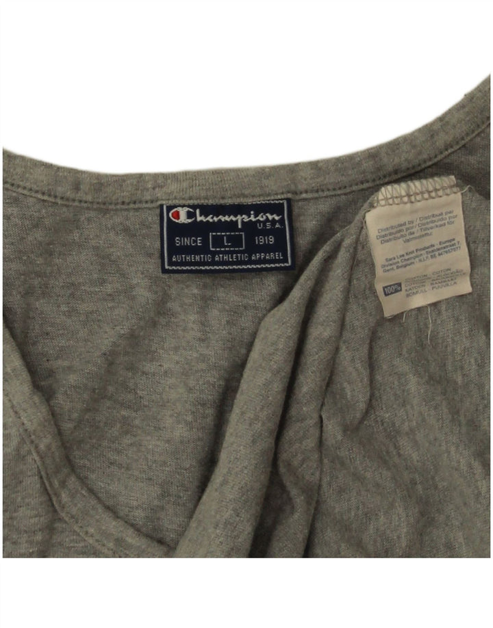 Canotta da donna Champion UK 16 grande cotone grigio