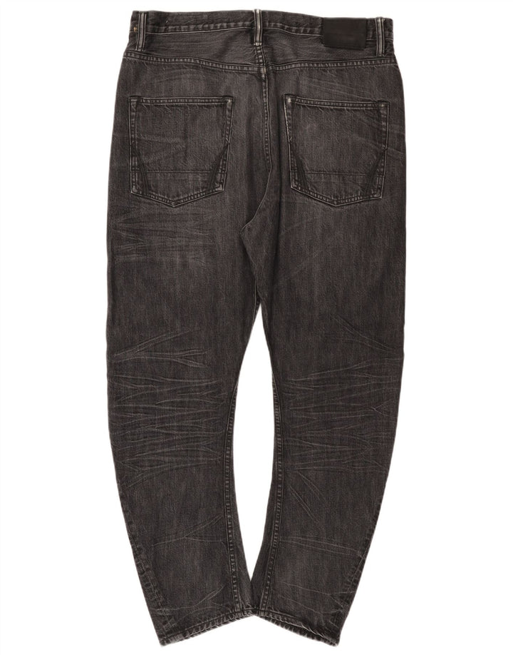 Jeans slim da uomo All Saints W34 L27 cotone nero