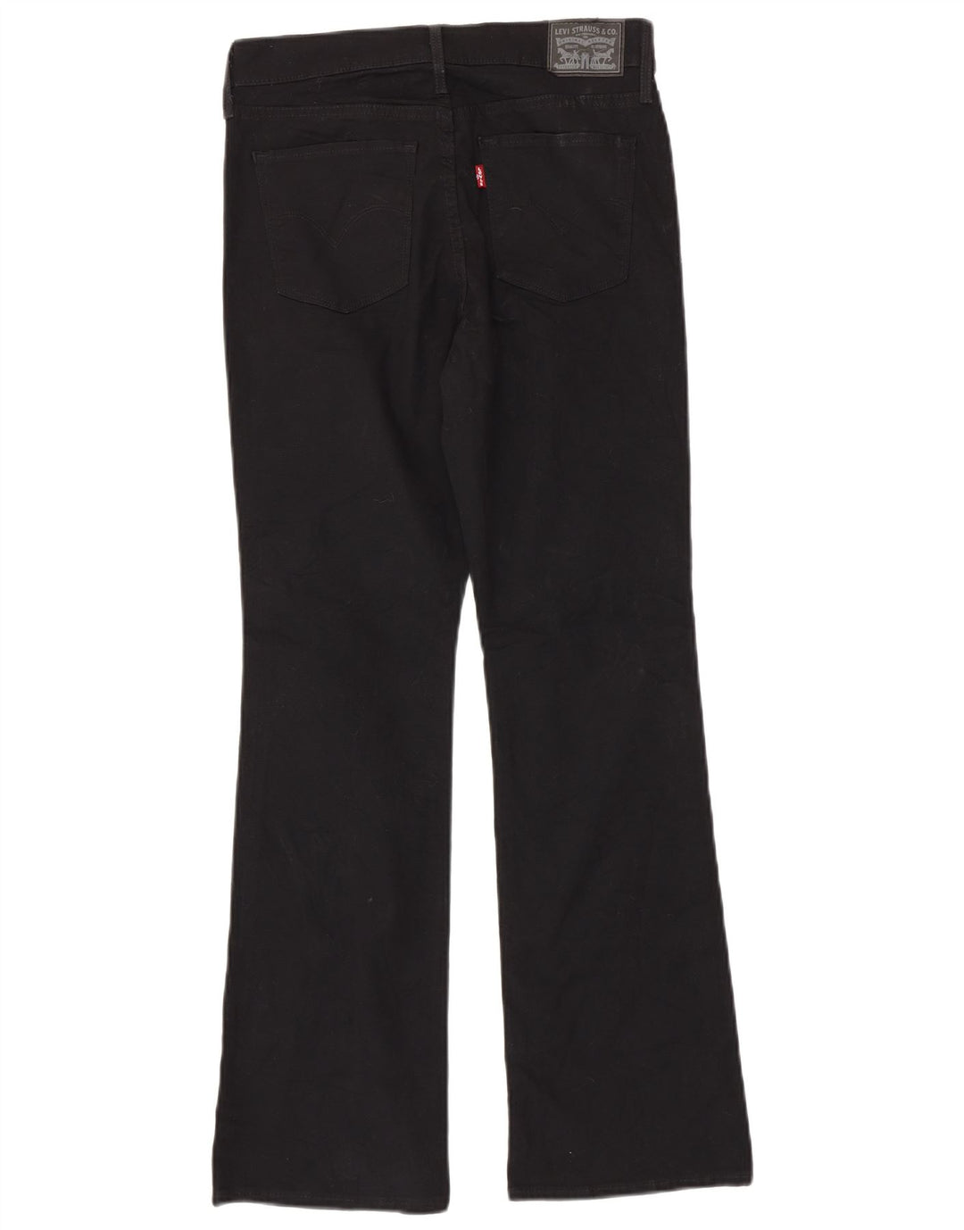 Jeans Bootcut da donna Levi's W28 L30 cotone nero