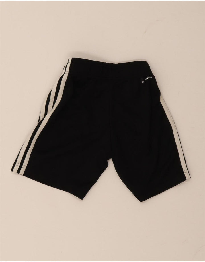 Pantaloncini sportivi Adidas da ragazzo 7-8 anni in poliestere nero