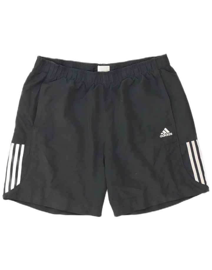 Pantaloncini sportivi Adidas Climalite da uomo XL poliestere grigio