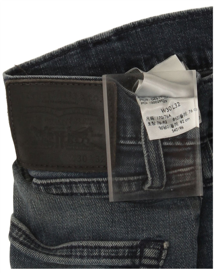 Jeans Levi's Uomo 511 Slim W30 L29 Cotone Blu Navy