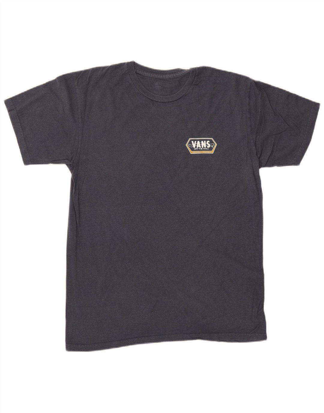 T-shirt grafica da uomo VANS Top medio blu navy