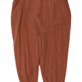 Pantaloni Capri Donna Zara XL W32 L22 Marrone
