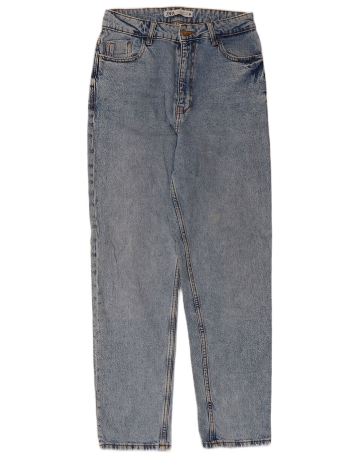 Jeans affusolati da donna Zara EU 38 piccoli W28 L27 blu