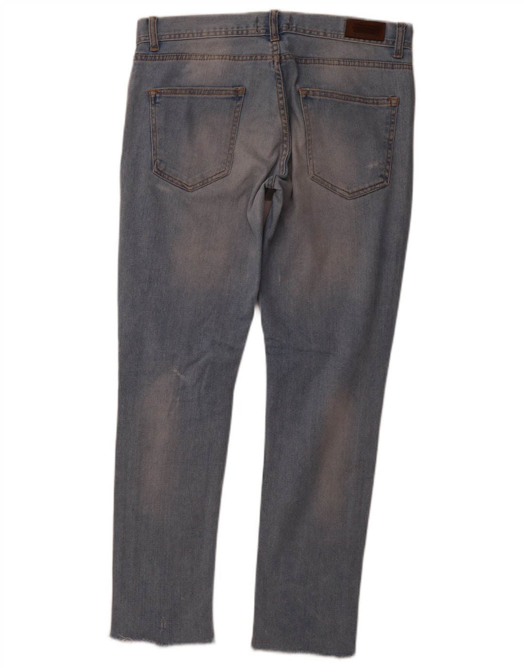 ZARA Mens Straight Jeans EU 42 Large W32 L28 Blue Cotton