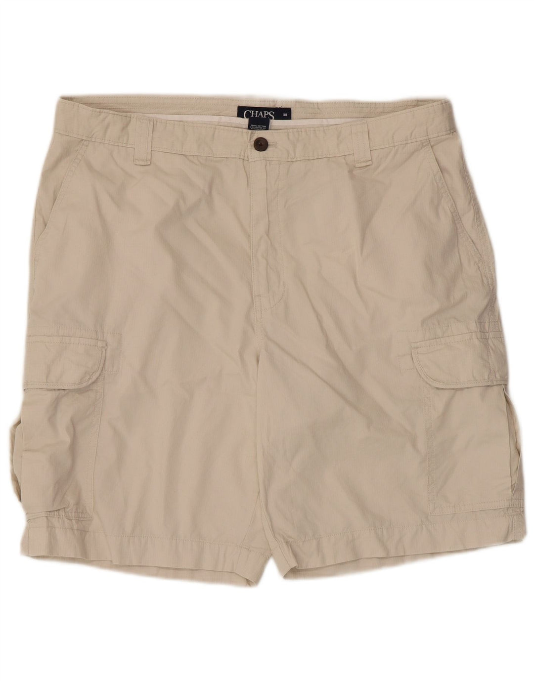Pantaloncini cargo da uomo Chaps W38 XL in cotone beige