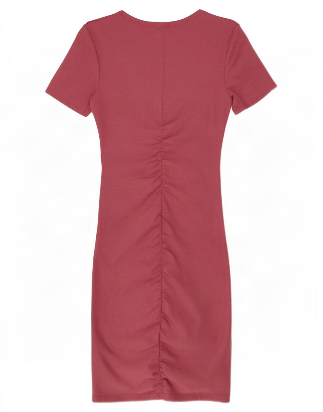 Vestito aderente da donna Zara UK 8 piccolo poliestere rosa