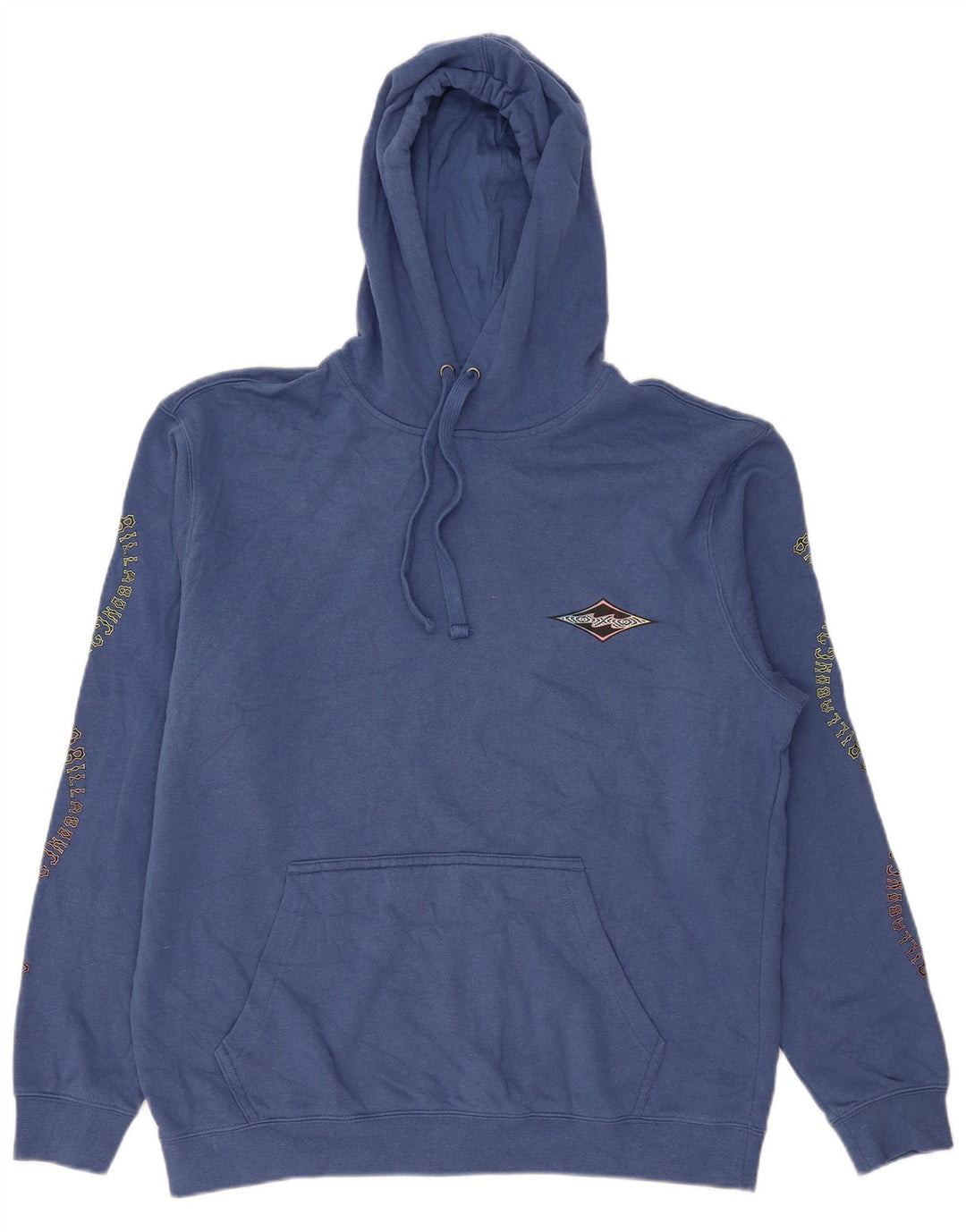 Maglione con cappuccio grafico da uomo Billabong grande blu