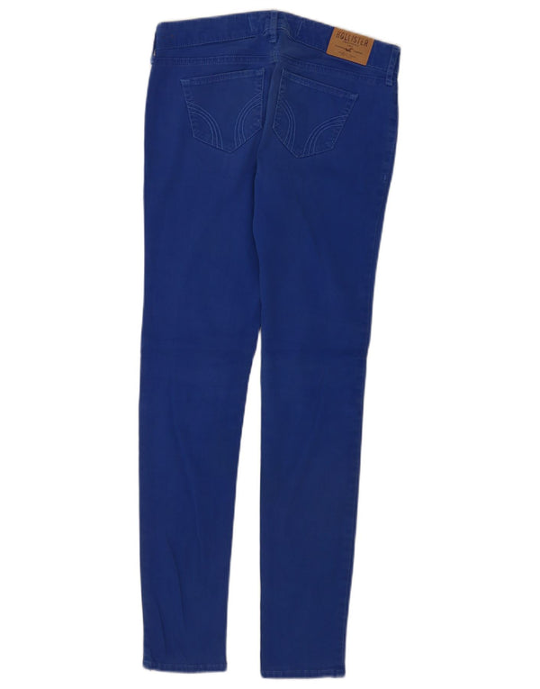Jeans Jeggings Hollister da donna W25 L29 cotone blu
