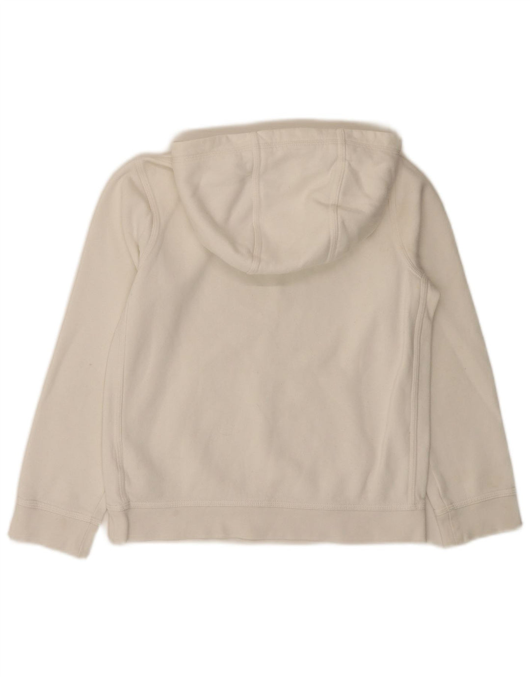 Felpa con cappuccio NIKE da ragazzo con vestibilità grafica standard, 10-11 anni, colore bianco medio