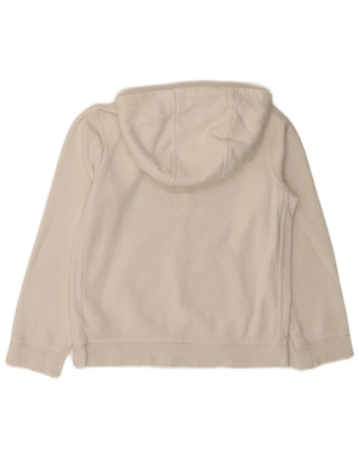 Felpa con cappuccio NIKE da ragazzo con vestibilità grafica standard, 10-11 anni, colore bianco medio