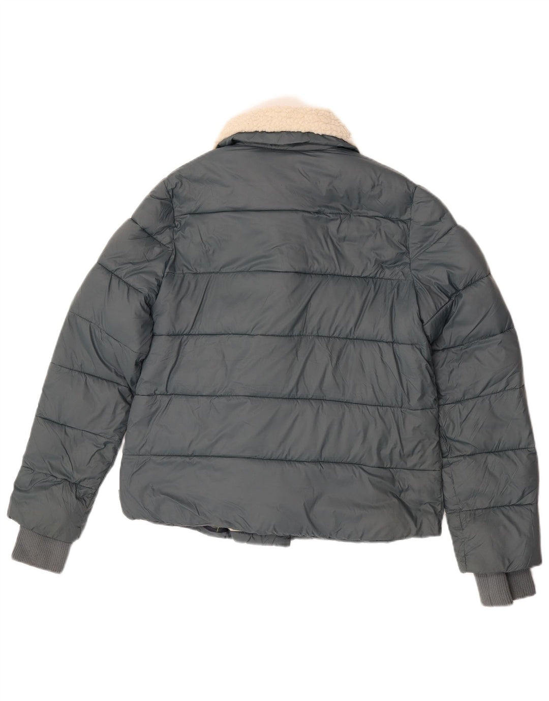 Giacca imbottita da donna White Stuff UK 10 piccola in nylon blu