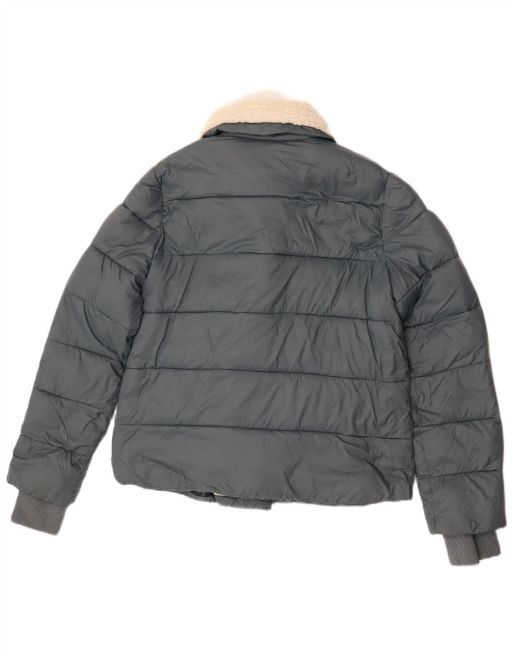 Giacca imbottita da donna White Stuff UK 10 piccola in nylon blu