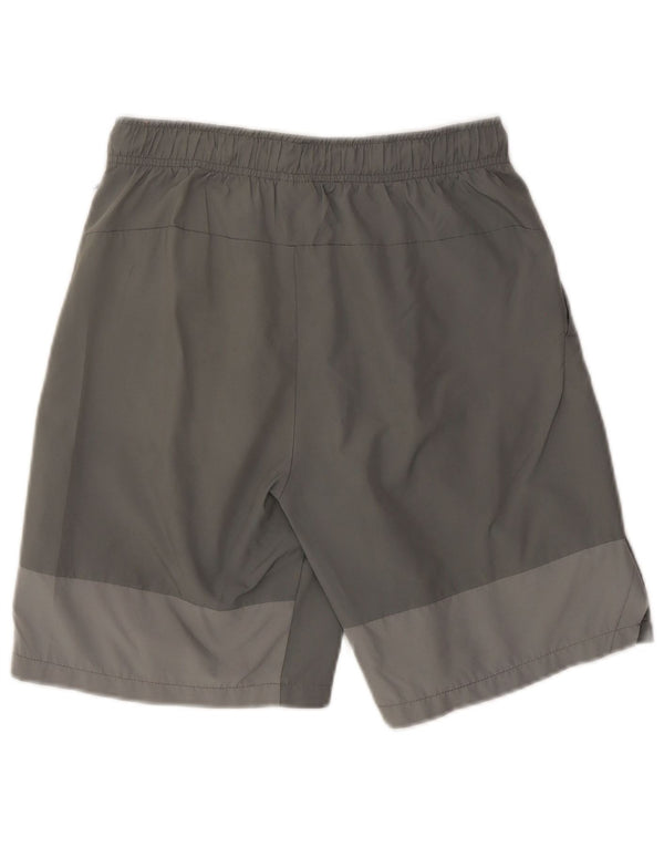 Pantaloncini sportivi Nike Dri Fit da uomo piccoli in poliestere grigio