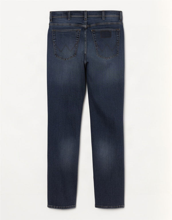 Jeans dritti da uomo Wrangler Texas W38 L32 cotone blu