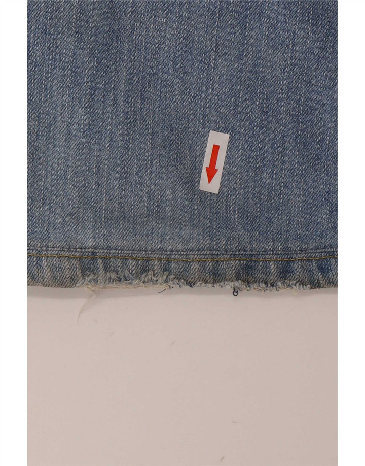 Jeans bootcut da donna vintage W32 L28 in cotone blu