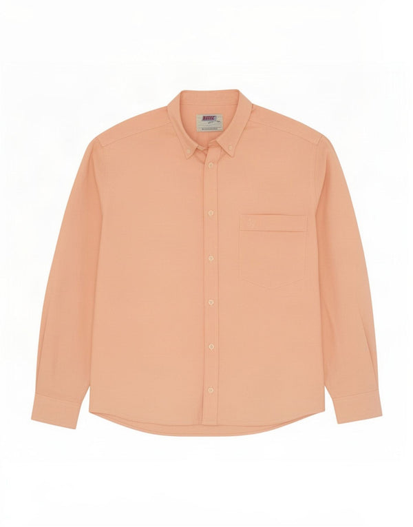 Camicia da uomo Rifle Small in cotone arancione