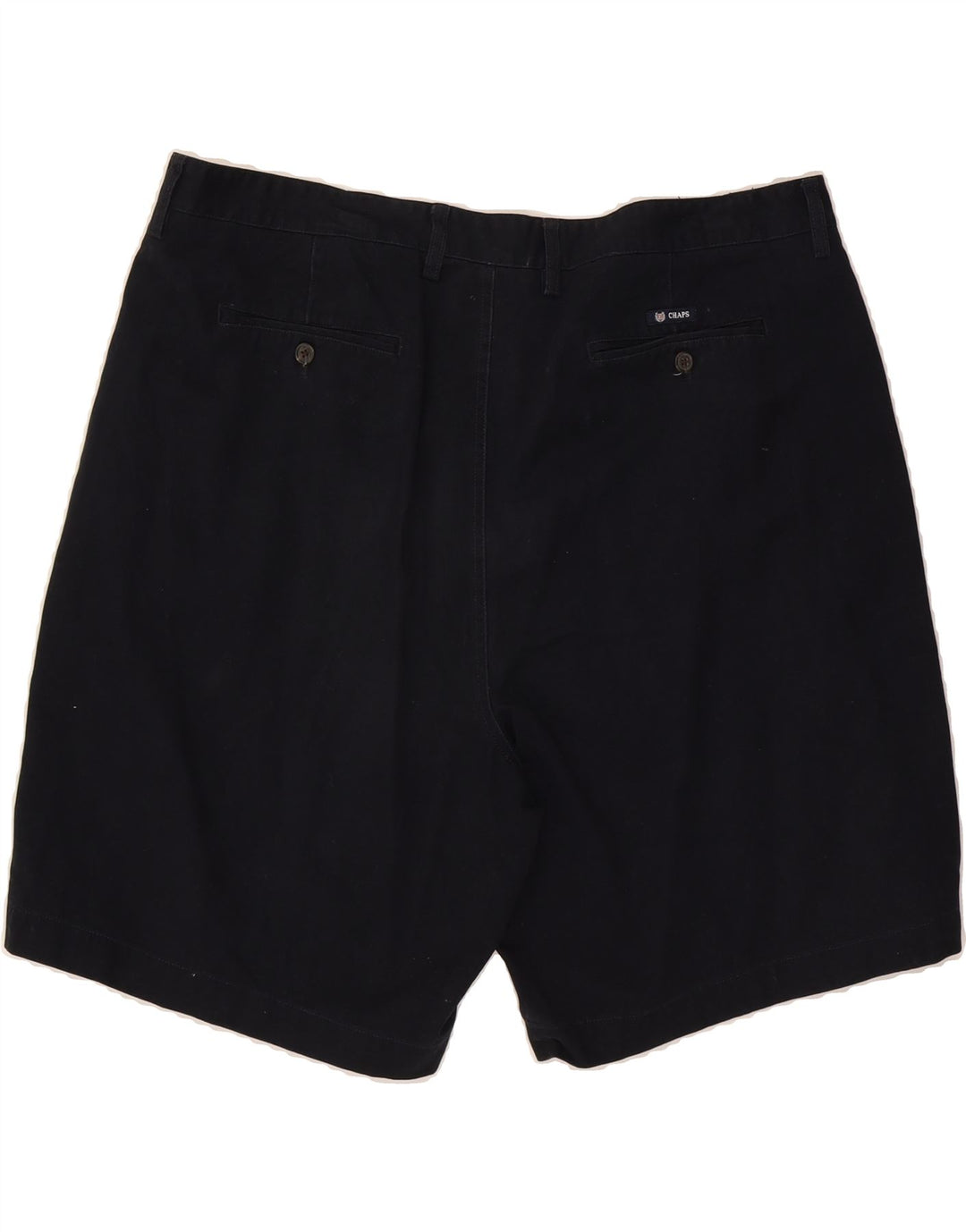 CHAPS Mens Chino Shorts W42 2XL Navy Blue Cotton Vintage Chaps and Second-Hand Chaps from Messina Hembry 