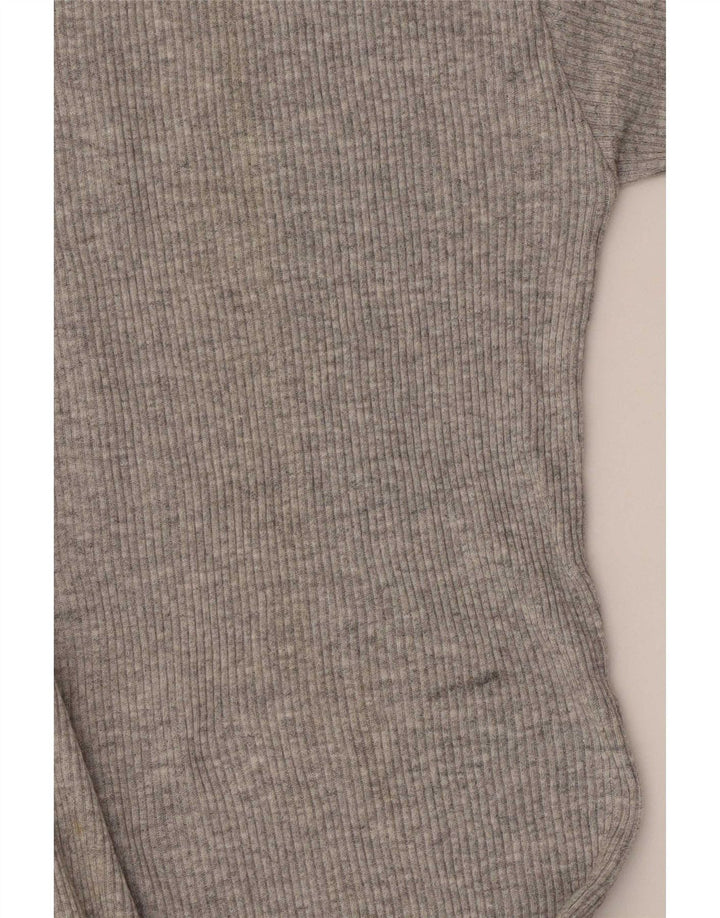 T-shirt vintage da uomo grande grigia