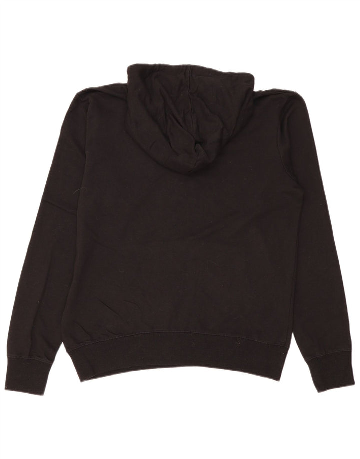 Felpa con cappuccio da uomo Farah, cotone medio nero
