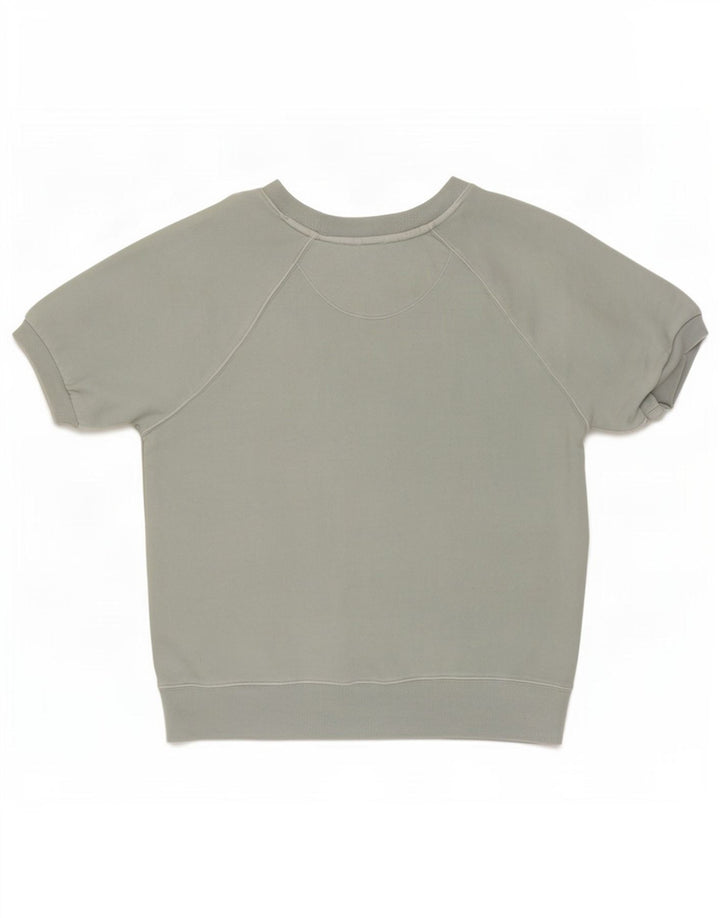 Felpa da donna a maniche corte Gap Jumper UK 14 Cotone verde medio