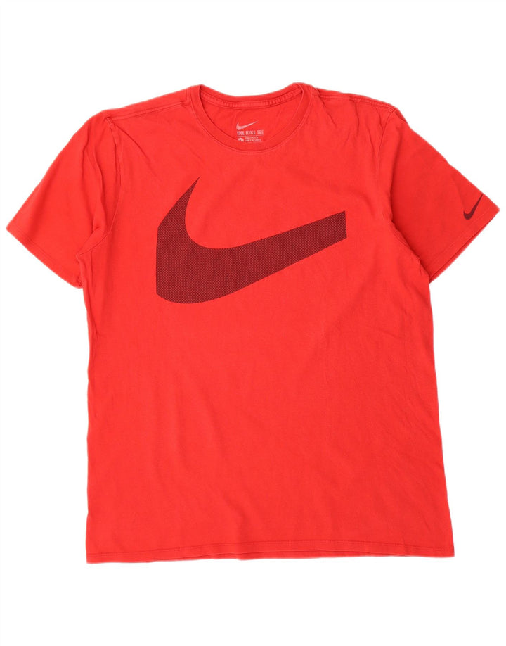 T-shirt grafica Nike da uomo con taglio atletico, taglia grande, rossa