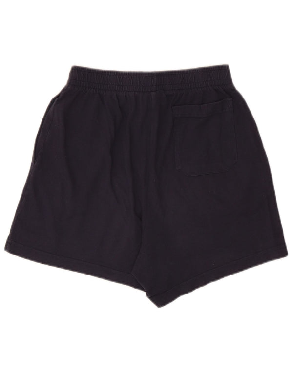 Pantaloncini sportivi Reebok da donna UK 12 medio blu navy cotone