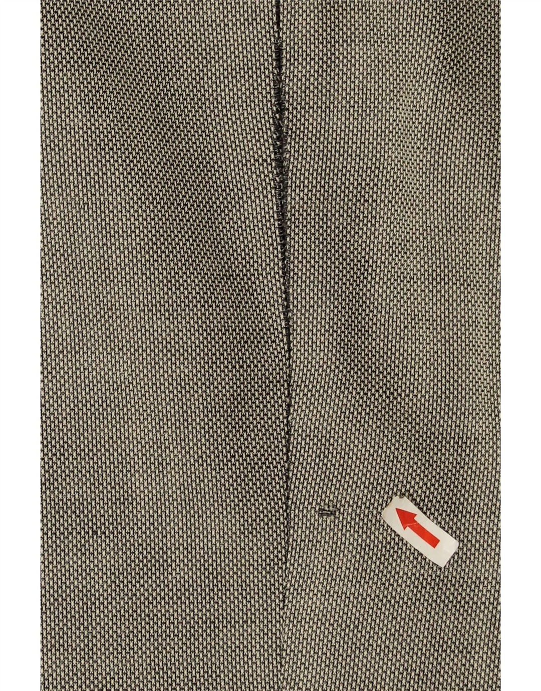 Giacca blazer da uomo a 2 bottoni Hugo Boss EU 46 piccola lana vergine grigia
