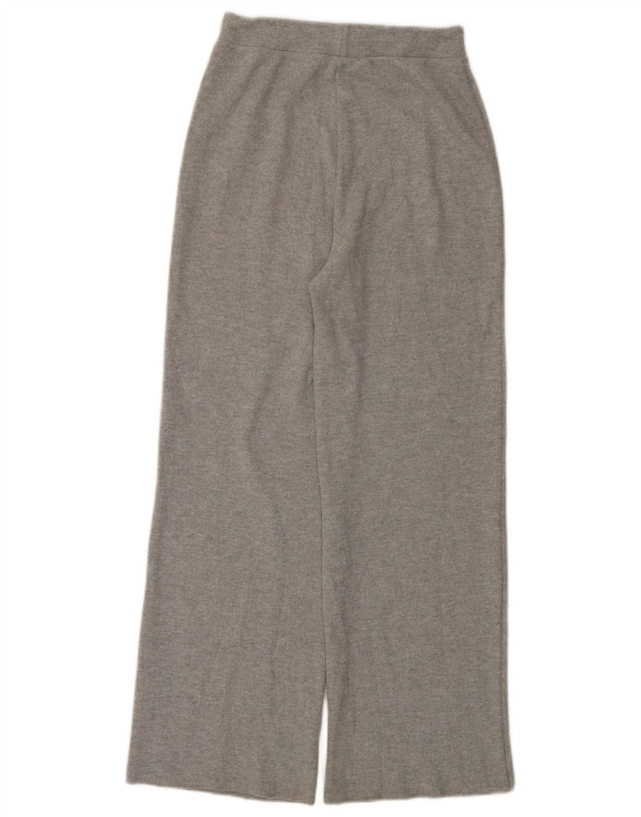 Pantaloni da tuta da donna Zara UK 8 Small Poliestere chiazzato grigio